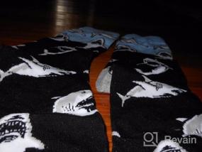 img 5 attached to Причудливые и забавные дизайны носков для мужчин: акула, инопланетянин, снежный человек, астронавт и многое другое! Идеальные идеи подарков