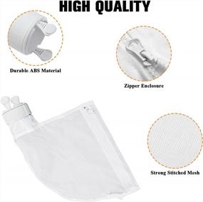 img 3 attached to Polaris 280/480 Pool Spa Zippered Replacement Bags (2 Pack) - K13 K16 - All-Purpose Filter Bags For Optimal Cleaning