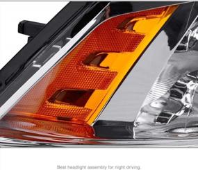 img 2 attached to 2009-2018 Dodge Ram 1500/2500/3500 Pickup Chrome Headlights W/ Amber Reflector - Passenger & Driver Side