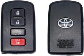 img 1 attached to Настоящий смарт-ключ Toyota Highlander 89904-0E121: оригинальный брелок для бесключевого входа - 2014-2018 Highlander & Highlander Hybrid.