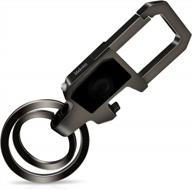 multipurpose led key chain with bottle opener and dual rings for easy accessibility - perfect for men and women логотип