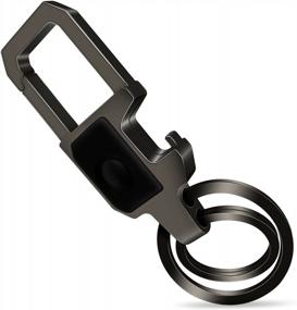 img 3 attached to Multipurpose LED Key Chain With Bottle Opener And Dual Rings For Easy Accessibility - Perfect For Men And Women