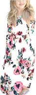 🌸 floral casual pocket dresses for girls' clothing - fashspo dresses логотип