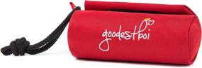 img 4 attached to 🐾 goodestboi Treat Bag: The Ultimate Dog Training Companion - Durable Training Dummy for Treats and Retrieval - Convenient Dog Treat Pouch