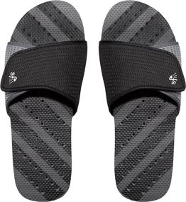 img 3 attached to Showaflops Antimicrobial Shower Water Sandals Boys' Shoes : Sandals