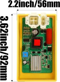 img 3 attached to 🔧 QAZAKY GY6 Racing 6 Pin DC CDI Box - Adjustable High Performance for 50cc-250cc Scooters, ATVs, Go Karts, Mopeds, Quads, Dune Buggies, Pit Dirt Bikes - Compatible with Kymco Agility, People Sento 50 125 150