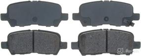 img 1 attached to 🚗 ACDelco - Rear Ceramic Brake Pad (14D999CH)