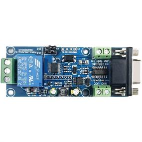 img 4 attached to Taidacent 7-24V Power Supply TTL UART RS232 Relay Board Modbus RTU Single Relay Module 1 CH Single Input Modbus Relay Smart Home