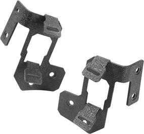 img 2 attached to Rugged Ridge 11232.31 Light Mount for Jeep Wrangler JK - A Pillar, Textured Black - 07-18 Model