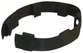 img 1 attached to 🐶 Dean & Tyler Black Nylon Pinch Collar Cover, Fits Size 3.25mm