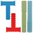 sensory autistic children silicone teether logo