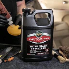 img 1 attached to Meguiar's Leather Cleaner - D18001: The Ultimate Solution for Leather Care