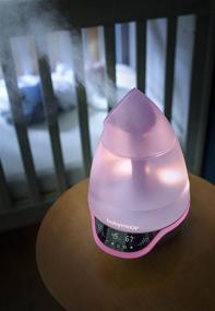 img 3 attached to 3-In-1 Hygro Plus Cool Mist Humidifier - Easy To Use And Maintain With Humidity Control, Multicolored Night Light, And Essential Oil Diffuser (No Filter Required)