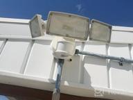 картинка 1 прикреплена к отзыву Adjustable LED Flood Light With Motion Sensor: Amico 3-Head Security Light, 40W, 4000LM, 5000K, IP65 Waterproof For Garage, Yard (White) от Kody Bradley