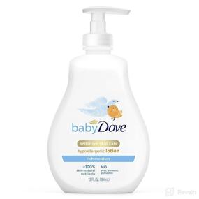 img 4 attached to Baby Dove Lotion Rich Moisture Baby Care ... Grooming