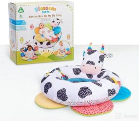 img 4 attached to 🐄 Early Learning Centre Blossom Farm Martha Moo Sit Me Up Cozy: A Sensory and Physical Development Infant Toy - Amazon Exclusive for Kids Ages 0+