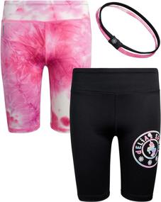 img 4 attached to DELiAs Girls Active Shorts Performance Girls' Clothing : Active