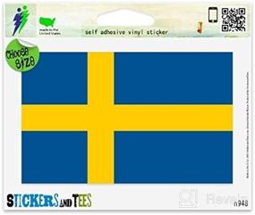 img 1 attached to Sweden Swedish National Bumper Sticker