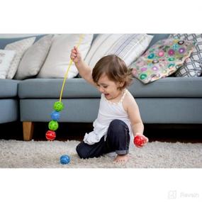 img 1 attached to Interactive Edushape Baby Beads: 14-Piece Set for Early Learning and Development