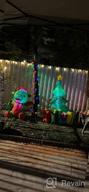 картинка 1 прикреплена к отзыву KINTNESS 8 футов рождественские надувные лодки Санта с деревом выдувные светодиодные фонари декор дома крытый открытый двор газон украшение от Sarita Smith