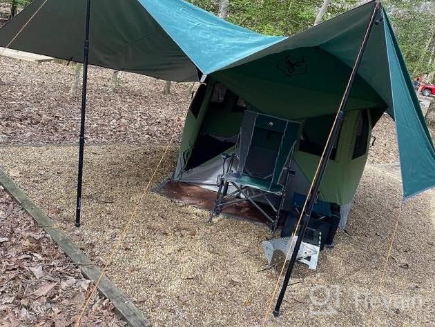 img 1 attached to Lightweight And Durable Camping Tarp Shelter With Hammock Rain Fly For Fishing, Beach, And Picnic - Waterproof, Portable, And Compact - Anyoo review by Ardy Espinoza