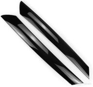 ustar windshield pillar trim panel molding | compatible with kia soul 2010-2013 | replaces 861802k500 & 861702k500 | a-pillar pack | gloss black логотип