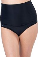 oceanlily maternity bikini bottom black women's clothing - swimsuits & cover ups logo