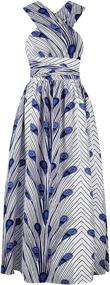 img 2 attached to 👗 FEIYOUNG Dashiki Printed Bohemian Vestidos Women's Dresses for Fashionable Clothing