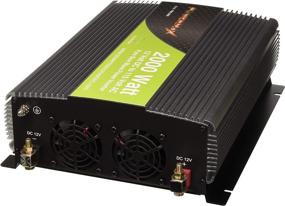 img 2 attached to High-performance 2000W Pure Sine Wave Inverter - Converts 12Vdc to 120Vac