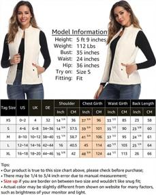 img 1 attached to Women'S Quilted Vest With Stand Collar - Lightweight Zip Up Outwear For Women