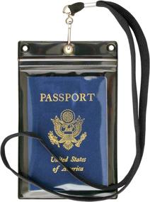 img 1 attached to StoreSMART Zipper Passport Lanyard SPCR1596ZIPS 1