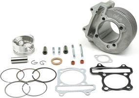 img 3 attached to 🛵 Glixal ATMT1-023 High Performance 61mm 170cc Big Bore Rebuild Cylinder Kit for Chinese Scooter Moped ATV - Boost Your Engine's Power!