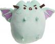 gund pusheen the cat plush: grumpy dragonsheen dragon stuffed animal, 9 inches in green and purple, ideal for ages 8 and above logo