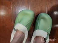 img 1 attached to SheValues Women'S And Men'S Winter Fur-Lined Clogs - Waterproof Outdoor Slippers And Garden Shoes With Superior Traction review by Sergio Wingate