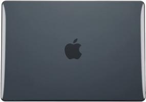 img 1 attached to Se7Enline совместим с корпусом MacBook Air M2 2022 года 13-дюймовый жесткий чехол для ноутбука для Mac Air 13,6-дюймовая модель A2681 M2 и защитный чехол для клавиатуры, кристально-черный