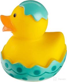 img 2 attached to Easter Rubber Duck Yellow Teal