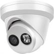 8mp ultrahd 4k poe turret exir ip camera outdoor, oem ds-2cd2385fwd-i 2.8mm lens, 3840×2160 night vision network security camera with ip67 & microsd storage logo