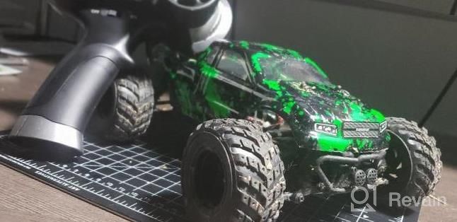 img 1 attached to HAIBOXING 1:18 4WD RC Car - 36 KPH High Speed, Waterproof Off-Road Truck W/ 2 Batteries & 2.4 GHz Remote Control review by Amy Young