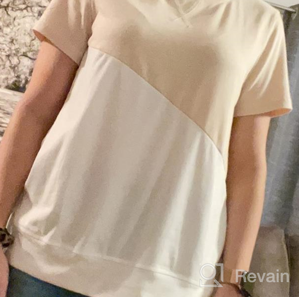 img 1 attached to Stay Comfy And Chic: Biucly Women'S Loose Casual Tee With Short Sleeves And Crewneck review by Jared Surabhi