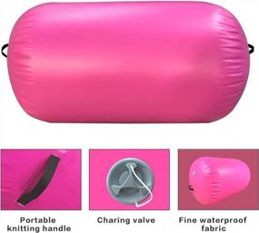 img 3 attached to Inflatable Air Track Gymnastics Mats With Electric Pump - 4 Inch Thickness, Available In 10Ft, 13Ft, 16Ft And 20Ft For Home Use, Yoga, Training, Cheerleading And Water Fun