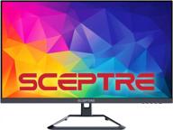 sceptre u275w upt 27-inch 4k displayport monitor - 3840x2160p, 70hz, frameless, tilt adjustment, flicker-free, built-in speakers logo