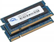 owc 6gb (2gb + 4gb) pc5300 ddr2 667mhz so-dimms memory compatible with macbook logo