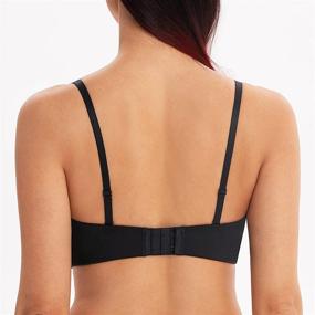 img 1 attached to Stay-Put And Strapless: MELENECA Women'S Multiway Wireless Bra With Light Padding And Push-Up Design