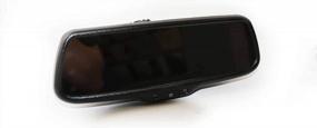 img 2 attached to Upgrade Your Car'S Safety With Brandmotion'S 7.3" LCD Display Mirror (FLTW-7692V2) In Sleek Black