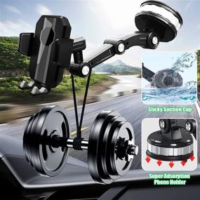 img 3 attached to Dashboard Adsorption Multifunctional Windshield Compatible