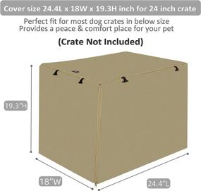 img 2 attached to X ZONE PET Double Crate Cover Dogs