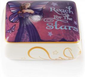 img 4 attached to EAD389: Munro'S "Reach For The Stars" Fairysite/Dragonsite Jewelry Box With Wish And Memory Features