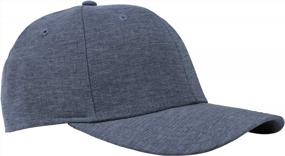 img 2 attached to HH HOFNEN Unisex Baseball Cap Mesh Back Cap Cotton Adjustable Dad Hat Plain