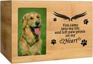 🐾 bamtalk pet memorial urn: a touching tribute for your beloved cat or dog logo