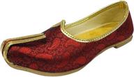step style designer punjabi sherwani boys' shoes ~ loafers logo